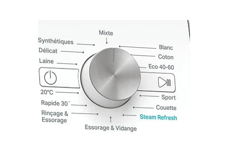 Lave-linge hublot Whirlpool FFBS8489WVFR Blanc