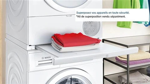 Sèche-linge pompe à chaleur Bosch WQG245DSFR