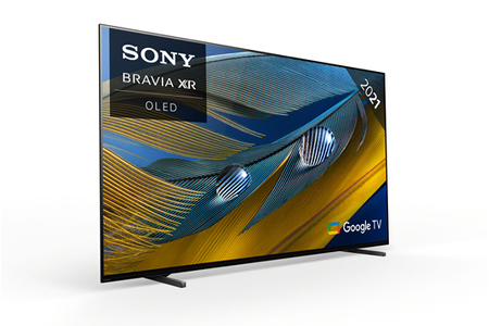 TV OLED SONY XR55A80J 55" 4K UHD GOOGLE TV NOIR