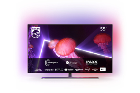 TV OLED PHILIPS TV PHILIPS 55OLED887 55'' OLED TV 4K UHD ANDROID TV 139 CM
