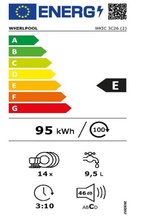 Lave-vaisselle WHIRLPOOL WKIC3C26 - ENCASTRABLE 60CM