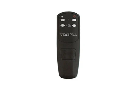 Cheminée électrique XARALYN XARALYN LOUIS TRIVERO70 CHEMINÉE ÉLECTRIQUE AVEC INSERT À EFFET DE FLAMME LED 800W, BLANC