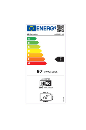 TV OLED LG 65C2 4K UHD 65'' SMART TV BLANC GRIS