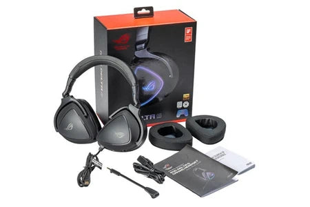 Casque PC ASUS MICRO-CASQUE GAMER ASUS ROG DELTA S - USB-C - ULTRALÉGER - RGB - COMPATIBLE PC, NINTENDO SWITCH ET SONY PLAYSTATION