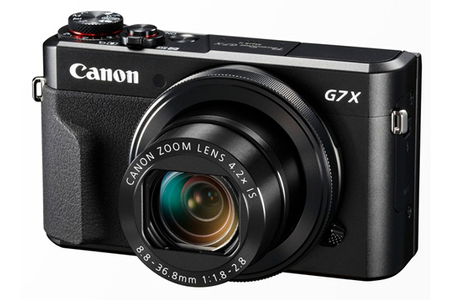 Appareil photo compact CANON PACK G7X MARK II NOIR + ETUI + CARTE 32GB