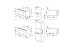 Micro- ondes + Gril SMEG MP322X1