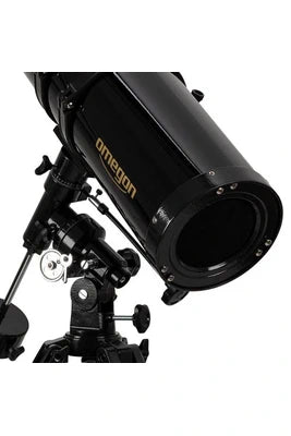 Télescope OMEGON TÉLESCOPE 750-150 ET MONTURE EQUATORIALE TYPE C ET OCULAIRES ET BARLOW - OMEGON