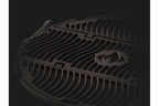 Barbecue NAPOLEON BARBECUE CHARBON DE BOIS NAPOLEON RODÉO PRO 57 CM SUR CHARIOT + RÔTISSOIRE + FUMOIR