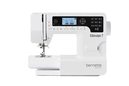 Machine à coudre BERNETTE MACHINE A COUDRE ET À BRODER BERNETTE CHICAGO 7 - AVEC MODULE DE BRODERIE