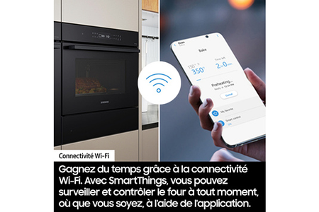 Micro-ondes combiné SAMSUNG NQ5B6753CAK COMPACT GRANDE CAPACITE ET ULTRA DESIGN