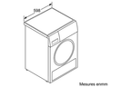 Sèche-linge BOSCH SERENITY WPG2312SFR